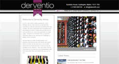 Desktop Screenshot of derventiowines.co.uk